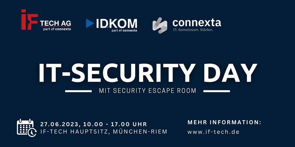 Security Day mit Security Escape Room am 27. Juni 2023 in München