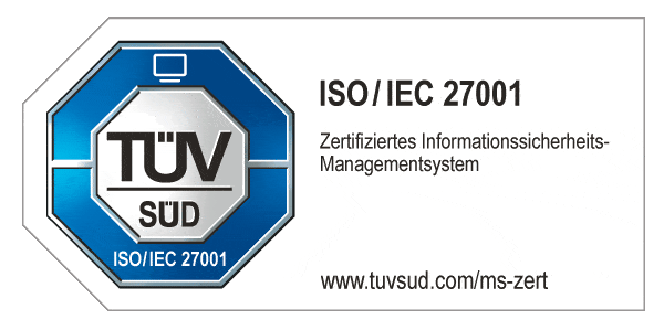 Wir sind ISO-zertifiziert!