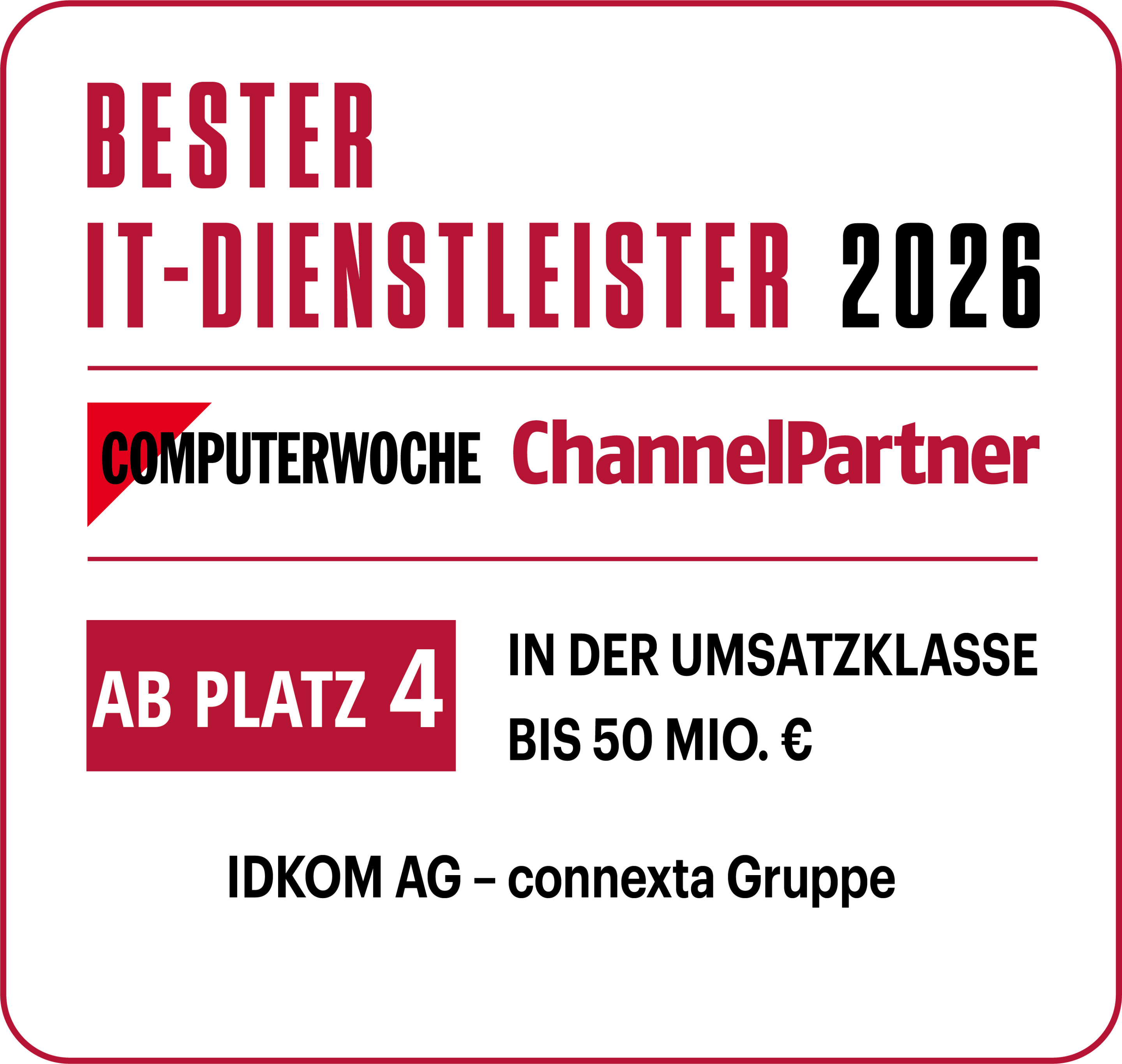 Logo Best IT Dienstleister 2025 scaled