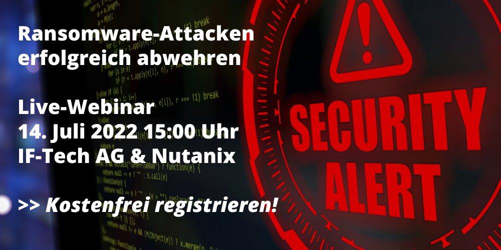 Webinar: Ransomware-Attacken abwehren