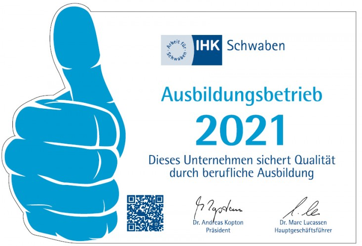 Ausbildungsbetrieb 2021