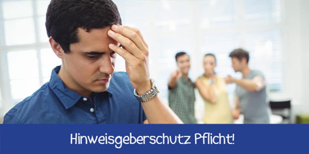 hinweisgeberschutz plicht