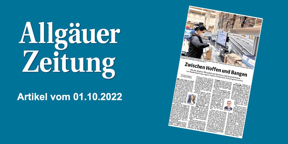 Artikel in der Allgäuer Zeitung